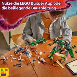 LEGO® Klemm- Und Magnetbaukästen>NINJAGO® Lloyds Jet-Mech 71845