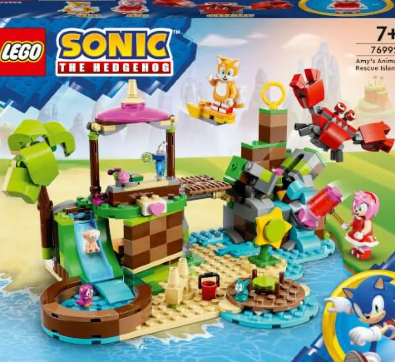 LEGO® Klemm- Und Magnetbaukästen>Sonic the Hedgehog™ Amys Tierrettungsinsel 7