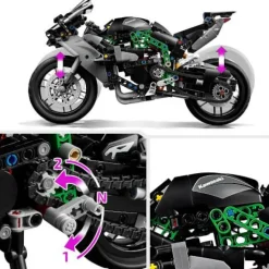 LEGO® Klemm- Und Magnetbaukästen>Technic Kawasaki Ninja H2R Motorrad 42170