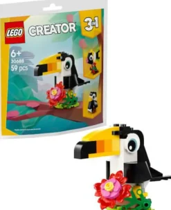LEGO® Klemm- Und Magnetbaukästen>Tropischer Tukan 30688