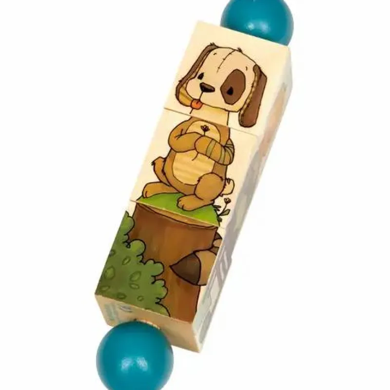 COPPENRATH SPG Spielen>Liebling Tourlonias - Holz-Dreh-Puzzle