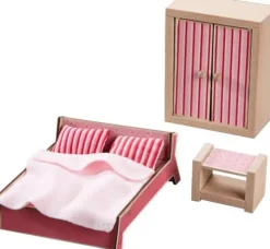 Haba Puppenhaus>Little Friends - Puppenhaus-Möbel Schlafzimmer für