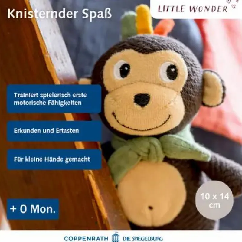 COPPENRATH SPG Spielen>Little Wonder - Knistertier Affe