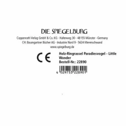 COPPENRATH SPG Spielen>Little Wonder - Holz-Ringrassel Paradiesvogel