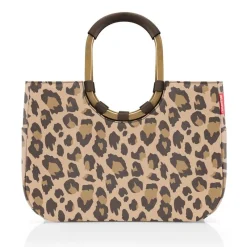 Reisenthel Taschen Und Körbe>Loopshopper L Frame Leo Macchiato Einkaufstasche