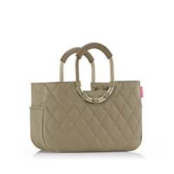 Reisenthel Taschen Und Körbe>Loopshopper M Frame Rhombus Olive Einkaufstasche