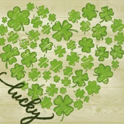 IHR Servietten|Servietten Und Serviettenringe>LUCKY HEART Lunch-Servietten L 949000