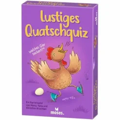 Moses Familien- Und Gesellschaftsspiele>Lustiges Quatschquiz