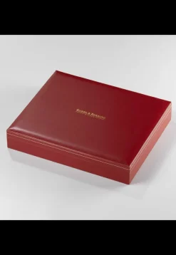 Robbe & Berking Silberpflege|Silber, Versilbert>Luxuskassette,Leder 9 Einzelt.