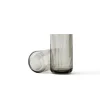 Lyngby Vasen>Vase 25cm smoke Glas