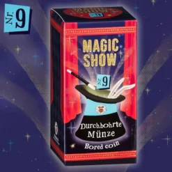 Trendhaus Zaubern Und Co>Magic Show Nr. 9 Durchbohrte Münze