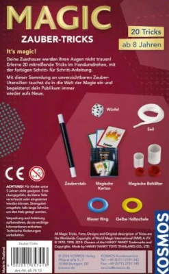 Kosmos Experimentieren>MAGIC Zauber-Tricks - Zaubern lernen im Handumdreh