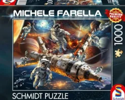 Schmidt Spiele Erwachsenenpuzzle>Magische Sternenwelten (Schwerelos im All) - Puzzl