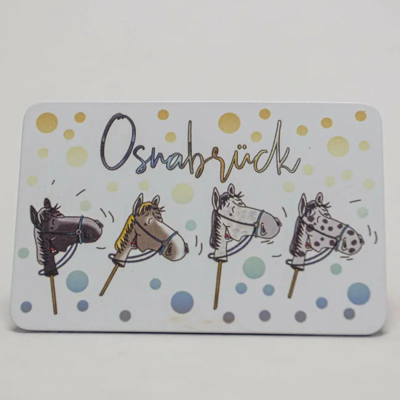 Desvario Geschenkverpackung Und Kleine Aufmerksamkeiten>Magnet Osnabrück Steckenpferd (CS)