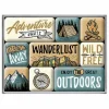 Nostalgic-Art Wand- Und Fensterdekoration>Magnet-Set (9-tlg) »Outdoor Adventure«