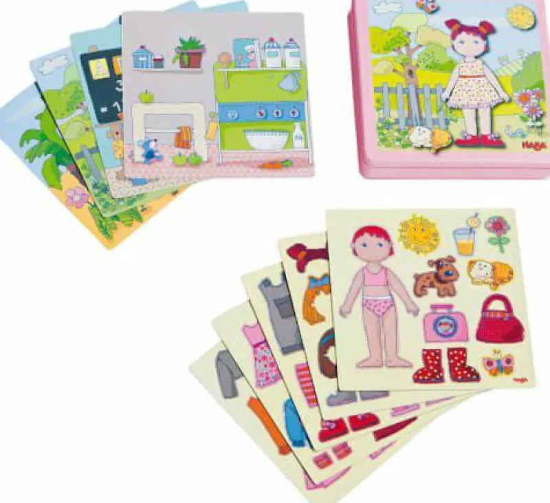 Haba Kinderspiele>Magnetspiel-Box Anziehpuppe Lilli