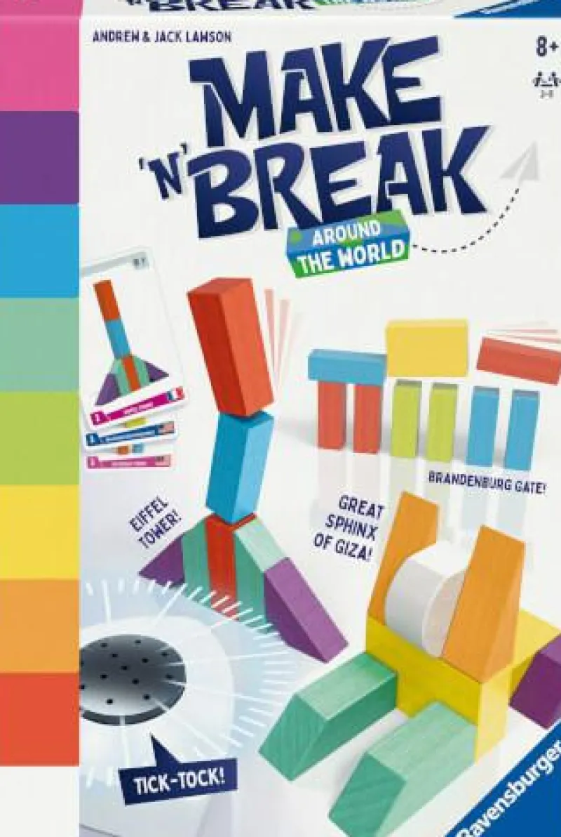 Ravensburger Familien- Und Gesellschaftsspiele>Make 'n' Break - Around the World
