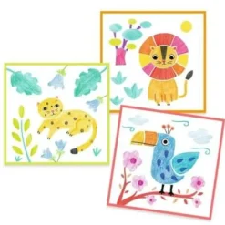 Djeco Malen Und Zeichnen>Malset 3-6: Schablonen