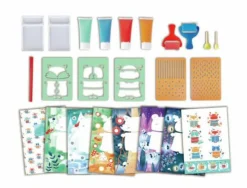 Hape Malen Und Zeichnen>Malspaß mit Farbrollern und Schablonen