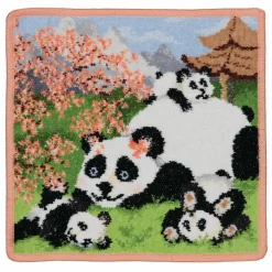 Feiler Badtextilien>MAMA BEAR Gesichtstuch 25x25 apricot