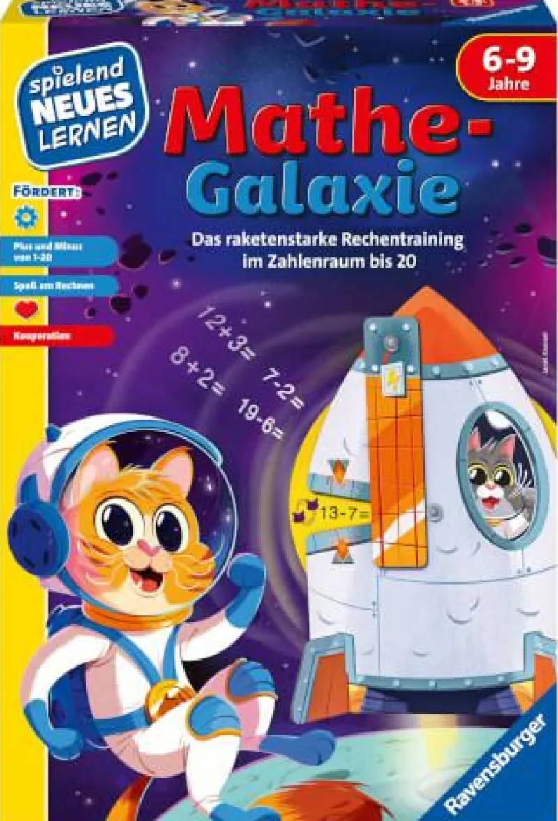 Ravensburger Lernspiele>Mathe Galaxie Spielen und Lernen