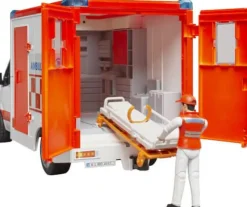 Bruder Fahrzeuge Und Fluggeräte>MB Sprinter Ambulanz mit Fahrer L+S