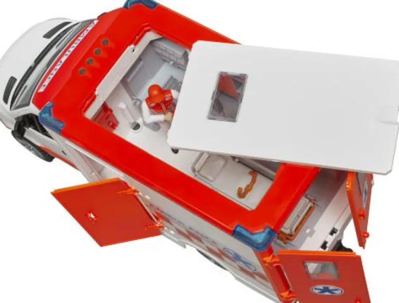 Bruder Fahrzeuge Und Fluggeräte>MB Sprinter Ambulanz mit Fahrer L+S