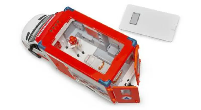 Bruder Fahrzeuge Und Fluggeräte>MB Sprinter Ambulanz mit Fahrer L+S