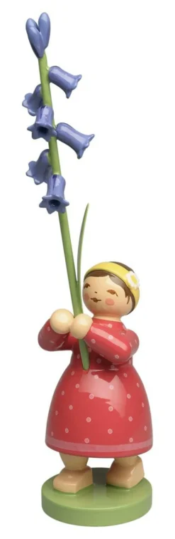 Wendt&Kühn Dekoration>Mädchen mit Hasenglöckchen