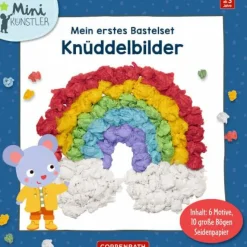 COPPENRATH SPG Basteln>Mein 1. Bastelset: Knüddelbilder Regenbogen (Mini-