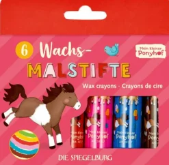 COPPENRATH SPG Malen Und Zeichnen>Mein kleiner Ponyhof - Wachsmalstifte (6 Stück)