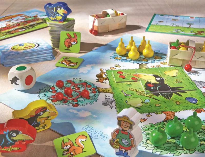 Haba Kinderspiele>Meine grosse Obstgarten-Spielsammlung