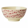 Rice A/S Melamin Und Bambus>Melamine Bowl with Pink Happy Forest Medium 700ml