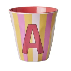 Rice A/S Melamin Und Bambus>Melamine Cup A Stripes Medium 250ml