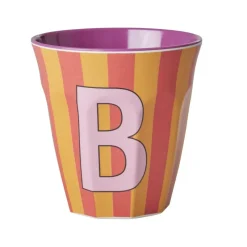 Rice A/S Melamin Und Bambus>Melamine Cup B Stripes Medium 250ml