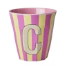 Rice A/S Melamin Und Bambus>Melamine Cup C Stripes Medium 250ml