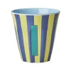 Rice A/S Melamin Und Bambus>Melamine Cup I Stripes Medium 250ml