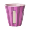 Rice A/S Melamin Und Bambus>Melamine Cup I Stripes Medium 250ml