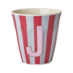 Rice A/S Melamin Und Bambus>Melamine Cup J Stripes Medium 250ml