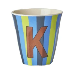 Rice A/S Melamin Und Bambus>Melamine Cup K Stripes Medium 250ml