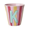 Rice A/S Melamin Und Bambus>Melamine Cup K Stripes Medium 250ml