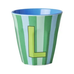 Rice A/S Melamin Und Bambus>Melamine Cup L Stripes Medium 250ml