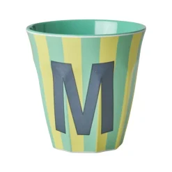 Rice A/S Melamin Und Bambus>Melamine Cup M Stripes Medium 250ml