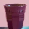 Rice A/S Melamin Und Bambus>Melamine Cup medium weinrot