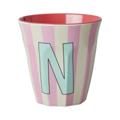 Rice A/S Melamin Und Bambus>Melamine Cup N Stripes Medium 250ml