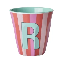 Rice A/S Melamin Und Bambus>Melamine Cup R Stripes Medium 250ml