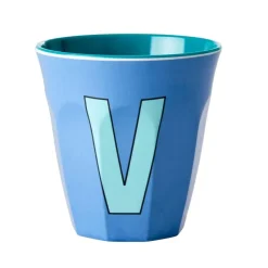 Rice A/S Melamin Und Bambus>Melamine Cup V Grau Blau Medium 250ml