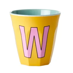 Rice A/S Melamin Und Bambus>Melamine Cup W Yellow Medium 250ml