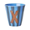 Rice A/S Melamin Und Bambus>Melamine Cup X Stripes Medium 250ml