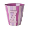 Rice A/S Melamin Und Bambus>Melamine Cup Z Stripes Medium 250ml